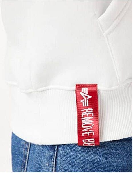 alpha industries Men Sweatshirt Basic Hoody 178312 09 S , Wit, Heren