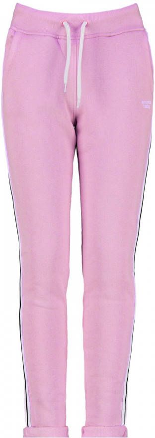 America Today Junior joggingbroek Celina JR met zijstreep roze