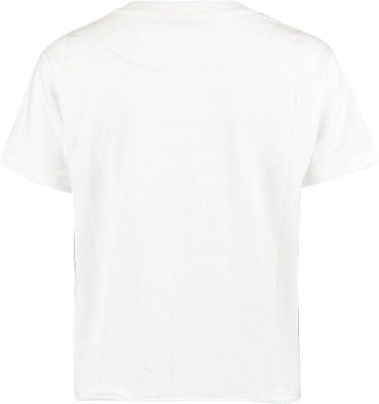 America Today Junior T shirt Elvy USA Jr met tekst wit/donkerblauw