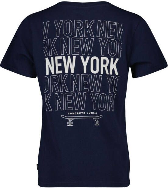 America Today Jongens T shirt Evan Jr Blauw