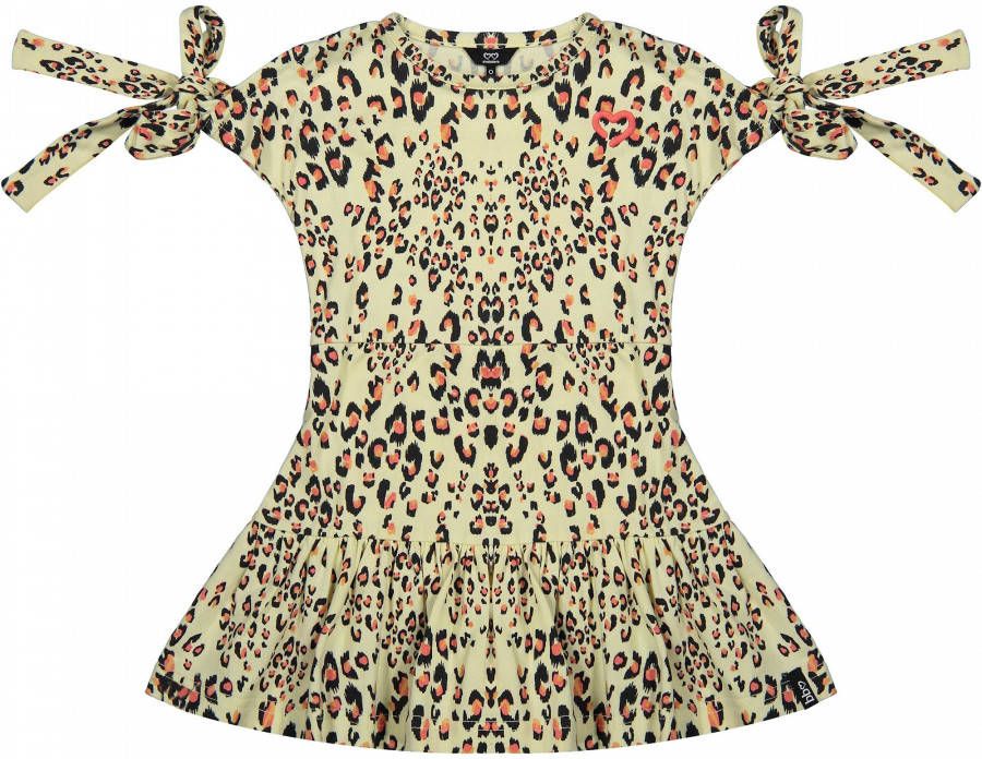 Beebielove ! Meisjes Jurk -- All Over Print Katoen/elasthan