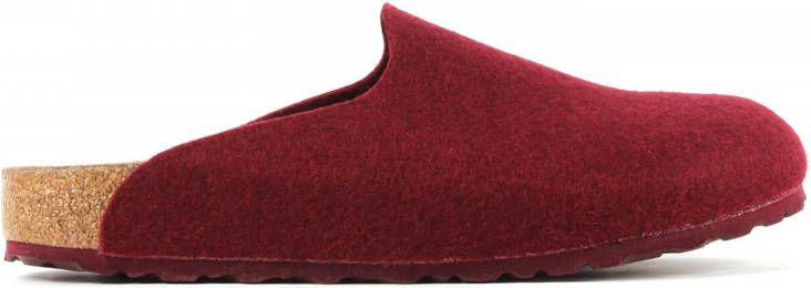 Birkenstock Pantoffels Amsterdam WZ Narrow Rood