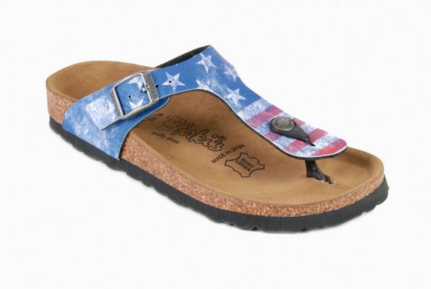 Birkenstock Gizeh stars and stripes