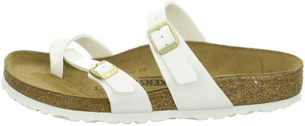Birkenstock Mayari white patent regular