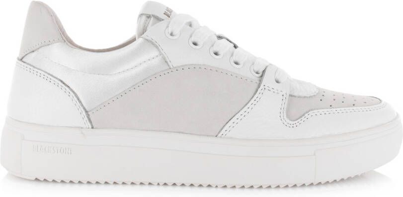 Blackstone Xw41 White Lage sneaker , Wit, Dames
