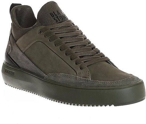 Blackstone Jason Yg15 Mid Sneakers , Groen, Heren