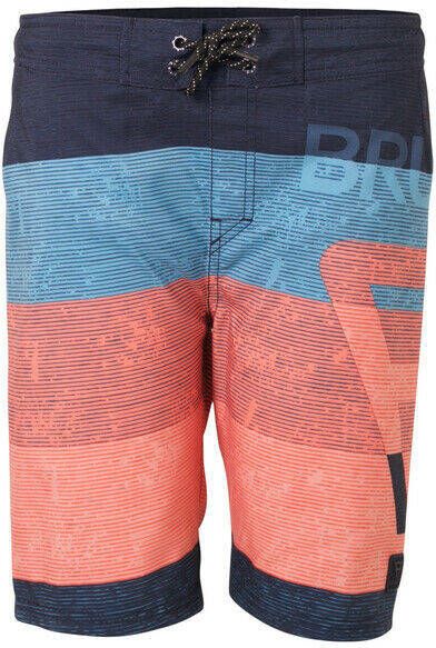 Brunotti zwemshort met kleurvlakken marine
