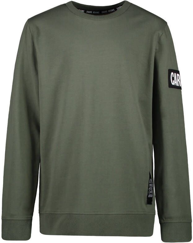 Cars sweater Oxban met 3D applicatie groen