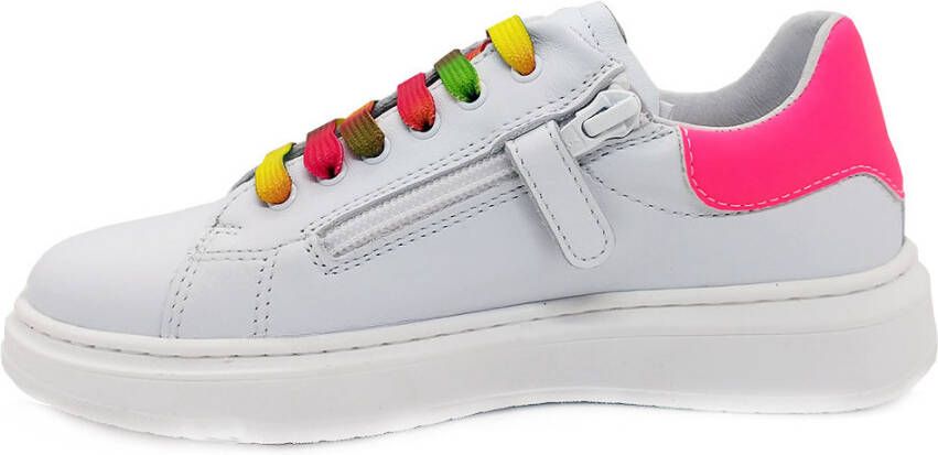 Clic Witte Veterschoenen