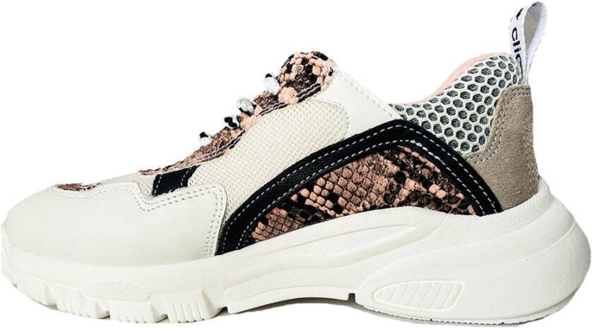 Clic Witte Veterschoenen Agra