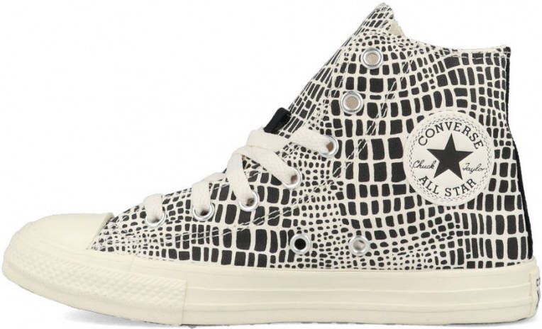 Converse Chuck Taylor All Star Eva Lift HI sneakers zwart/beige