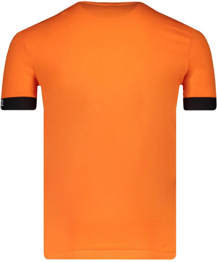 Dsquared2 Shirts Oranje Heren