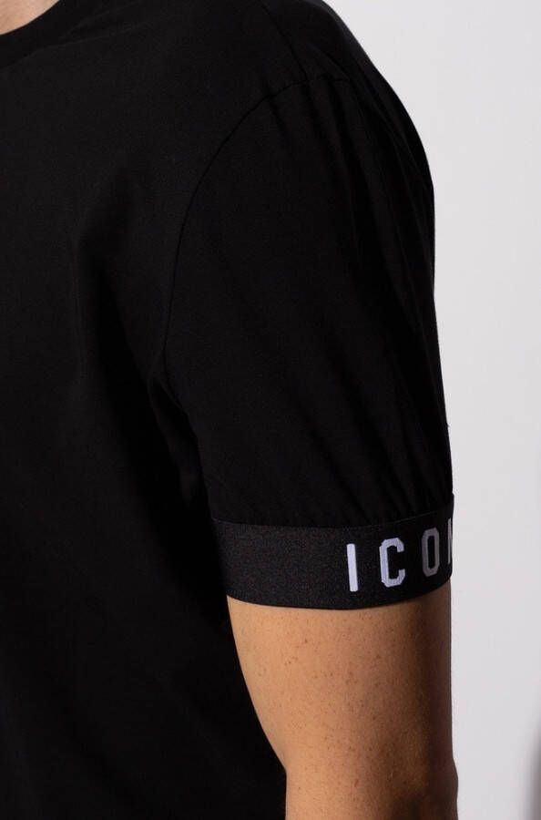 Dsquared2 Dsquared T Shirt Zwart d9m3s3590 001 , Zwart, Heren