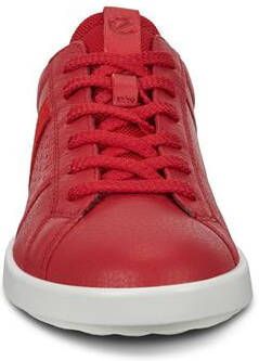 Ecco Sneakers Leisure nappaleer rood