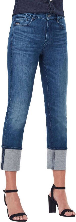 G-Star G Star RAW Noxer mid waist straight leg jeans met medium wassing