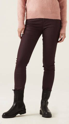 Garcia Skinny fit jeans J10310 4004 tawny port van imitatieleer