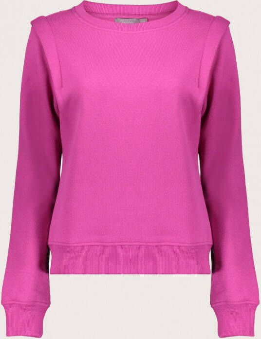 Geisha 22552 24 445 sweater extended shoulder solid fuchsia