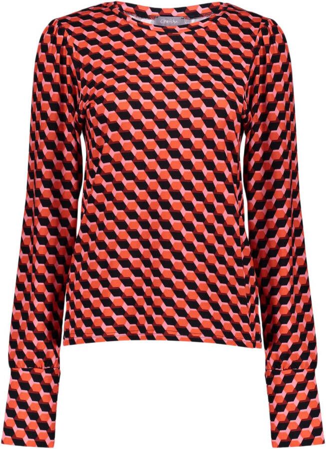 Geisha Blouses Rood Dames