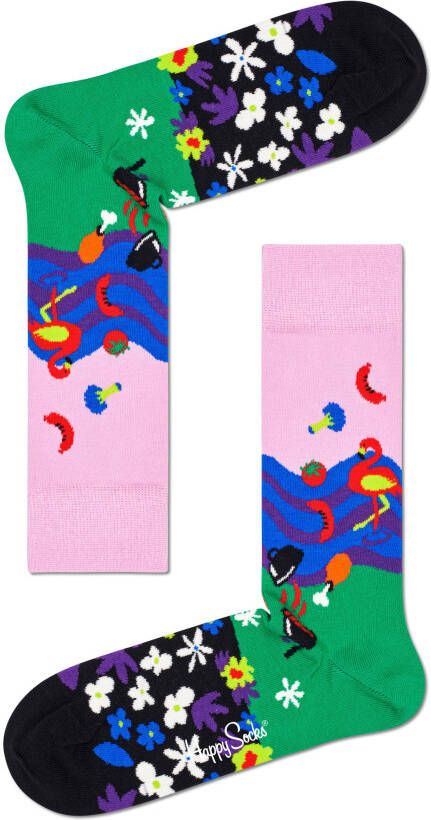 Happy Socks Sokken Summer Paradise Socks Roze