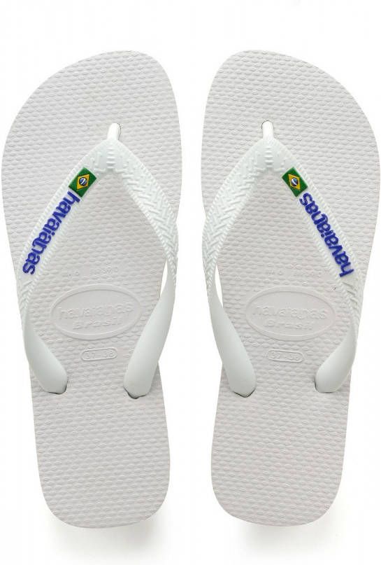 Havaianas Slippers Brasil Logo 4110850.0001.M19 Wit-39/40 maat 39/40