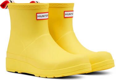 Hunter Original Play Boot Short Laars Dames Geel