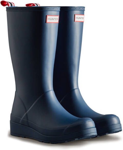 Hunter Regenlaarzen Boots Original Play Tall Wellington Blauw