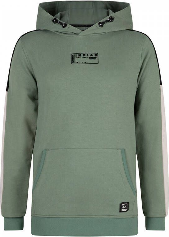 Indian Blue Jeans ! Jongens Trui -- Groen Katoen/elasthan