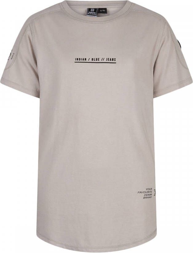 Indian Blue Jeans Shirt IBBS22 3620 Beige/Off white