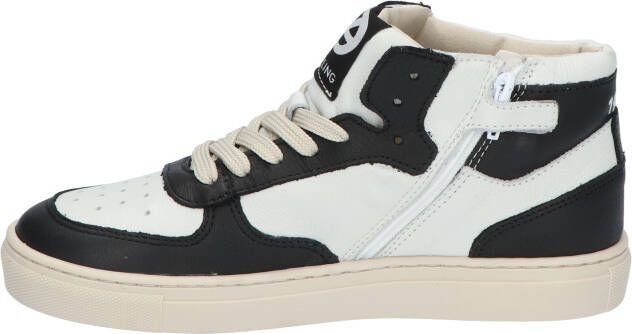 Kipling Fitz White Black Sneakers