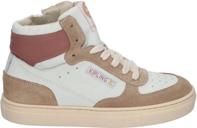 Kipling Krissy White Pink Sneakers