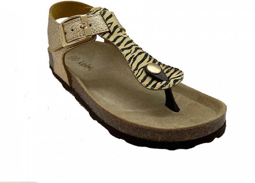 Kipling Gouden Sandalen Puglia 4