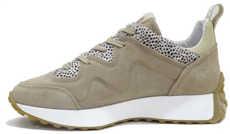 Maruti low top sneakers , Beige, Dames