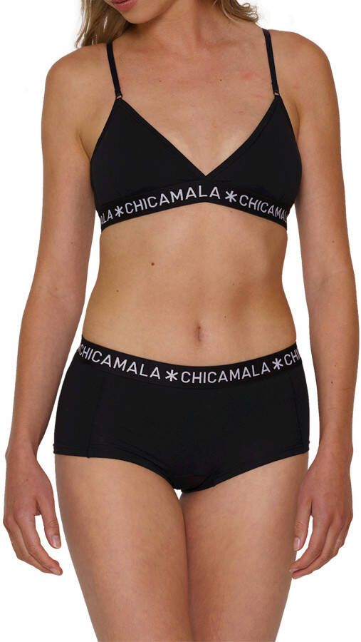 Muchachomalo Dames 2 pack boxershorts effen