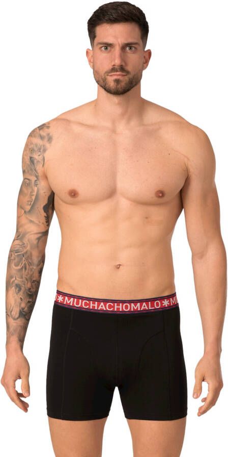 Muchachomalo Jongens 3 pack boxershorts effen