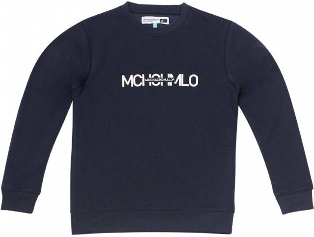 Muchachomalo Jongens sweater blauw
