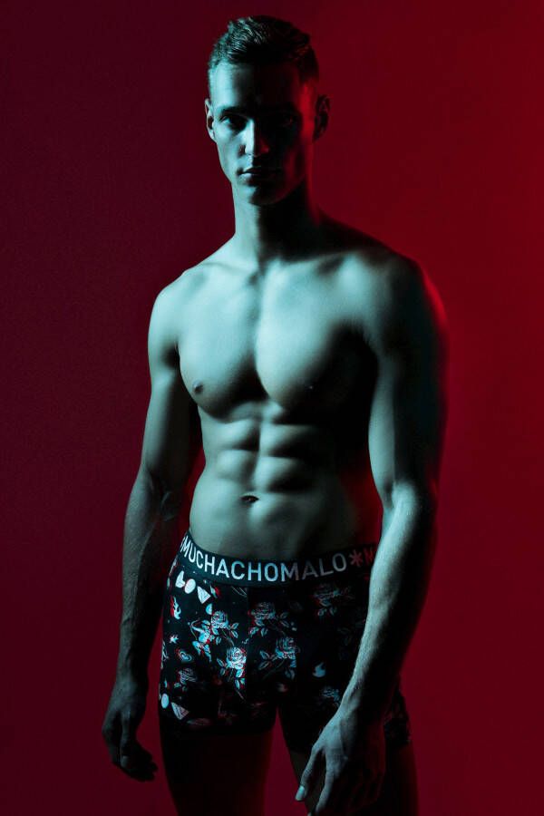 Muchachomalo boxershort 3D LOVE(set van 2)incl. 3D bril