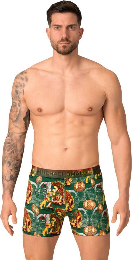 Muchachomalo Jongens 4 pack boxer shorts bobmalo queen