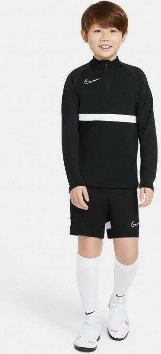 Nike Academy 1/4 Zip Drill Training Top Junior Black/White/White/White Kind