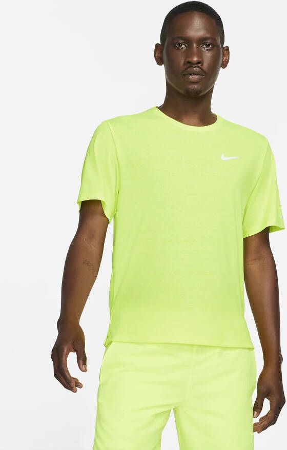 Nike Dri FIT Miler Hardlooptop voor heren Volt Heren
