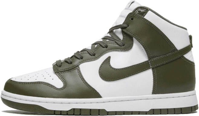 Nike Dunk high top sneakers Nike, Groen, Dames