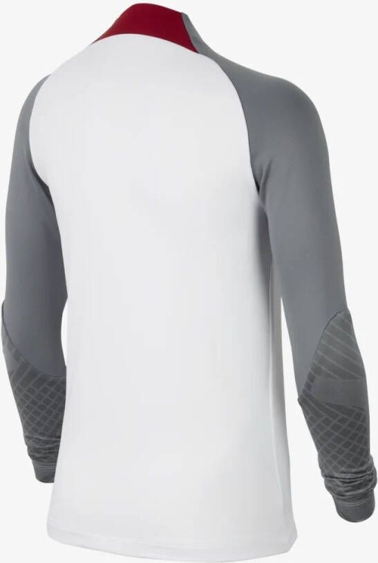 Nike Liverpool Trainingsshirt Dri FIT Strike Drill Wit/Grijs/Rood Kinderen