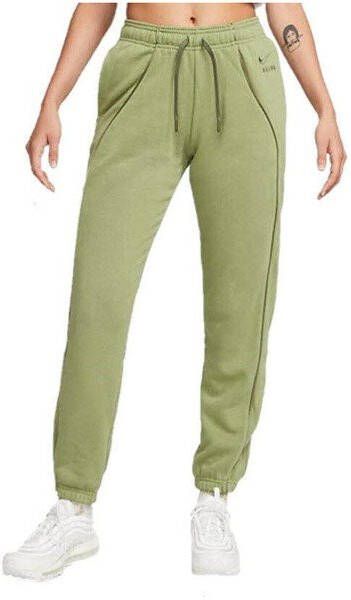 Nike Air Fleece joggingbroek met halfhoge taille voor dames Groen