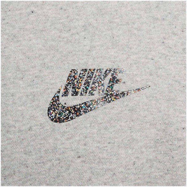 Nike Sportswear Sport Essentials+ Halfgeborstelde herentop met ronde hals Meerkleurig