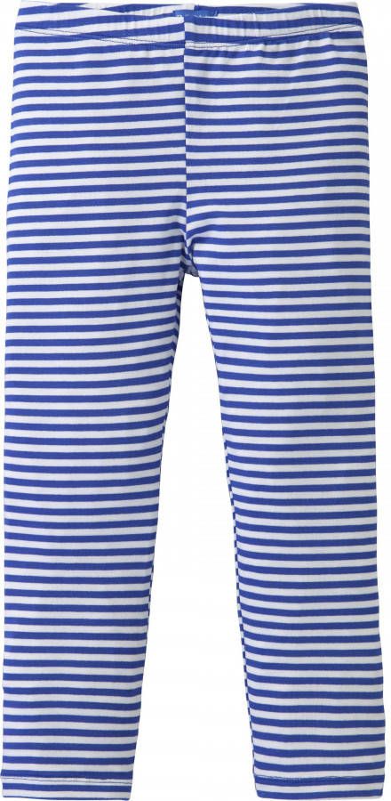 Room Seven Oilily Gestreepte jersey legging voor meisjes in blauw wit