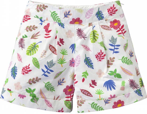 Room Seven Oilily Soepelvallend katoenen shortje in frisse kleuren