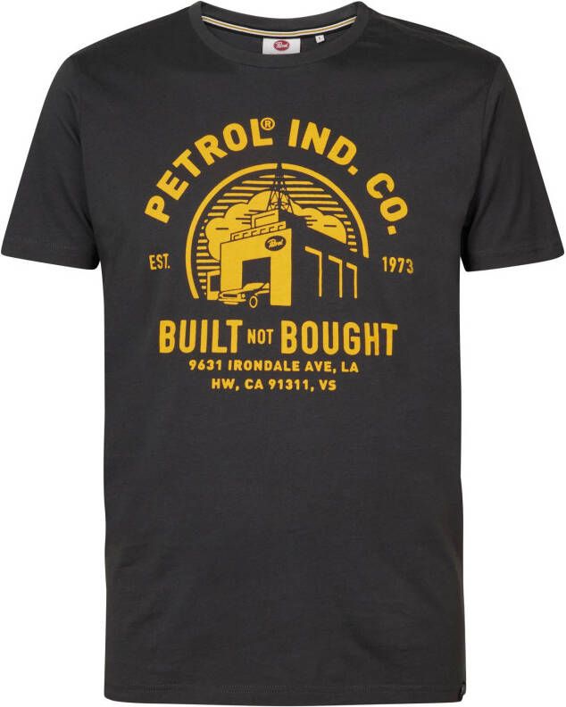 Petrol Industries Heren shirt m 1030 tsr633 9106 black sand