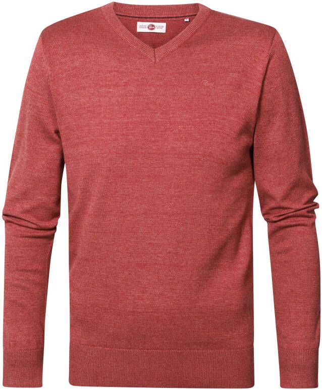 Petrol Industries Heren trui m 3020 kwv200 3154 spice red