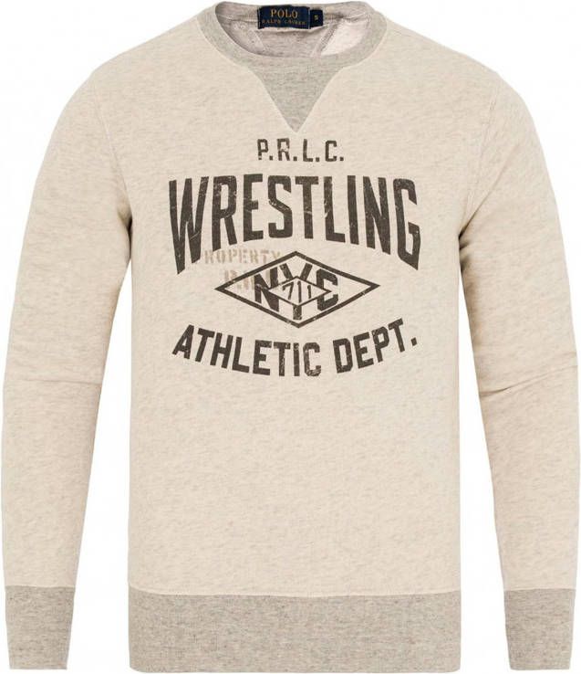 Ralph Lauren Truien met ronde hals , Beige, Heren