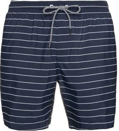 Protest gestreept zwemshort Sharif marine