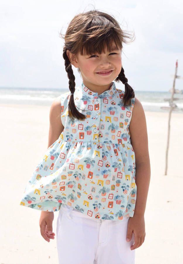 Room Seven Blouse brume voor meisjes blauw